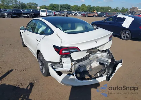 2021 Tesla Model 3 Standard Range Plus Rear-Wheel Drive из США, поврежденный, VIN 5YJ3E1EA9MF851839